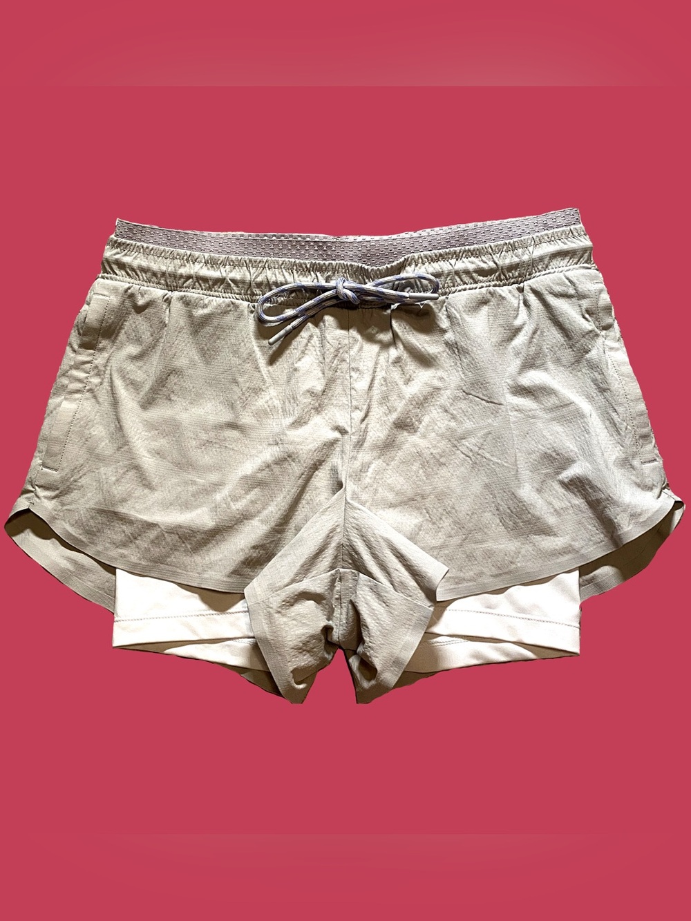 Light Gray Athleta 2 in 1 Shorts